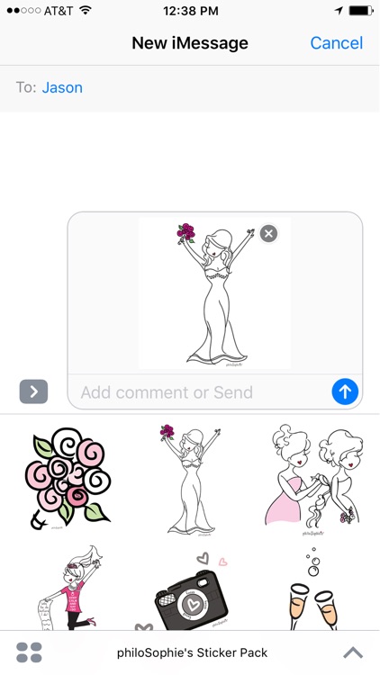 philoSophie's Bridal Sticker Pack