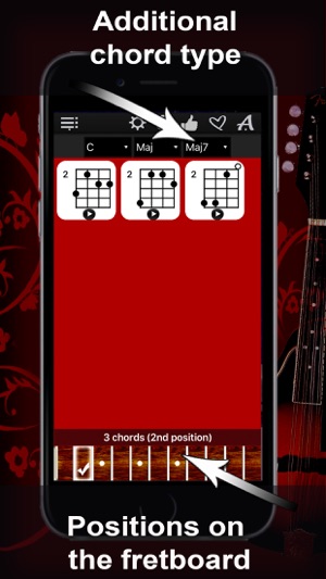 Mandolin Chords Compass: learn the chord charts(圖4)-速報App