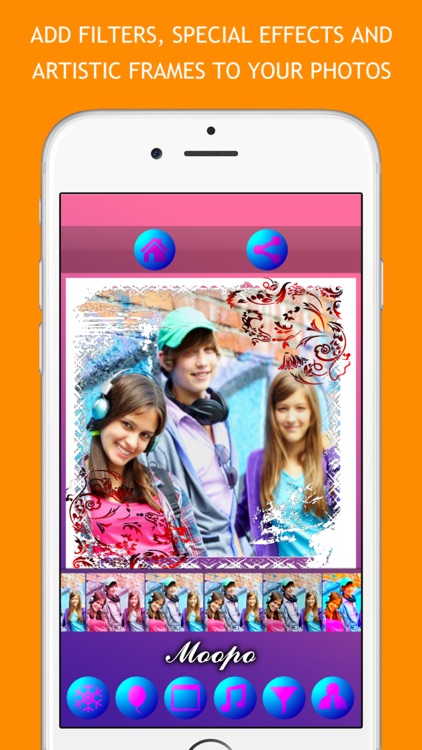 Moopo – Animated Photo Collage Maker & Filter Camera & Selfie Editor by  George Choy
