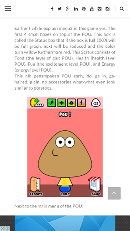 Guide for Pou - New pou Tips and Trick