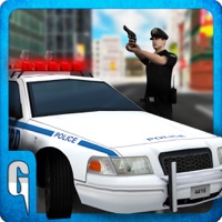 市警察カードライバーシミュレータ - 3Dのコップチェイス
