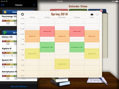 Complete Class Organizer screenshot 2