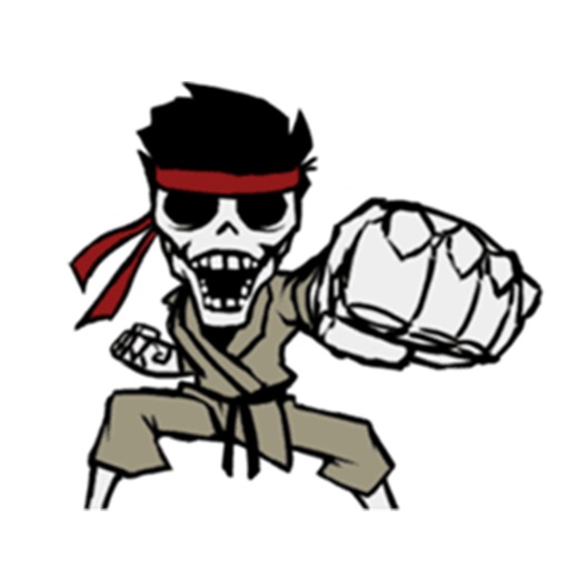 Skeleton Fighter - Stickers! icon