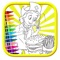 Pizza Fast Food Doctor Story Coloring Book Game