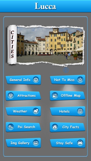 Lucca Offline Map Travel Guide(圖1)-速報App