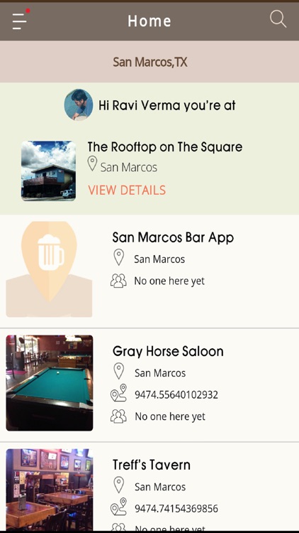 The Bar App.