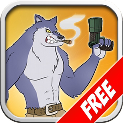 Courage Wolf Jump Free Icon
