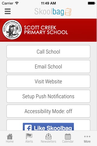 Scott Creek Primary School - Skoolbag screenshot 4