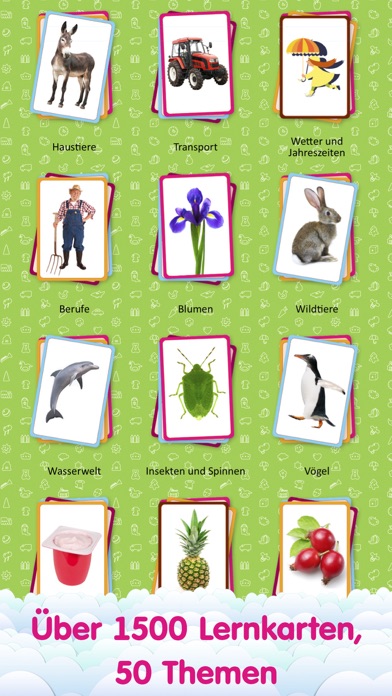 How to cancel & delete Flashcards for Kids in German PRO - Lernkarten für Kinder from iphone & ipad 1