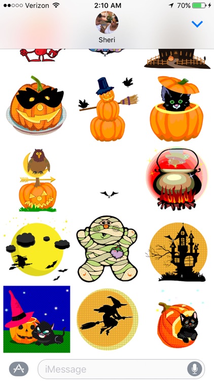 Animated Halloween Sticker Pack screenshot-3