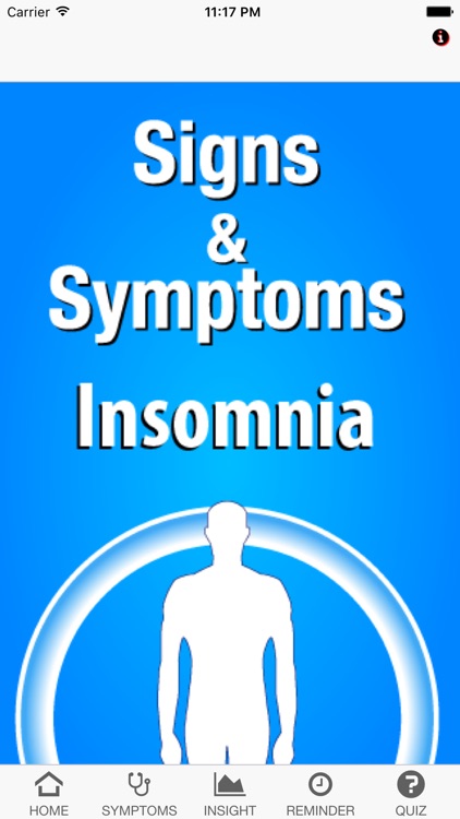Signs & Symptoms Insomnia
