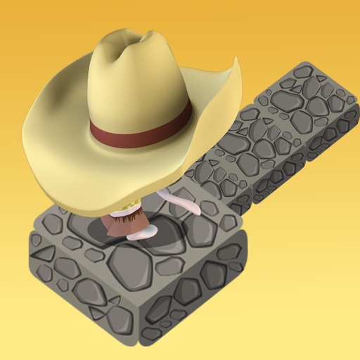 Block Jumping Cowboy Showdown - crazy runner icon