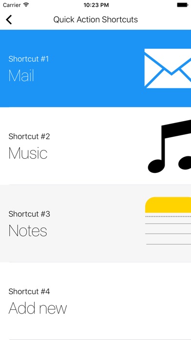 Shortcuts+ (Quick Open) screenshot1