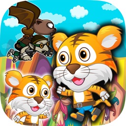 Tiny Tiger Run - Super World Animal Running Game