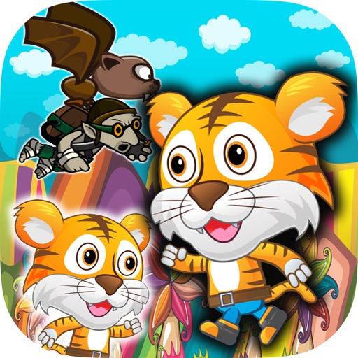 Tiny Tiger Run - Super World Animal Running Game iOS App