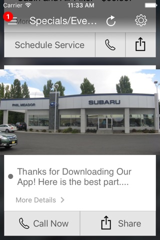 Phil Meador Subaru DealerApp screenshot 4