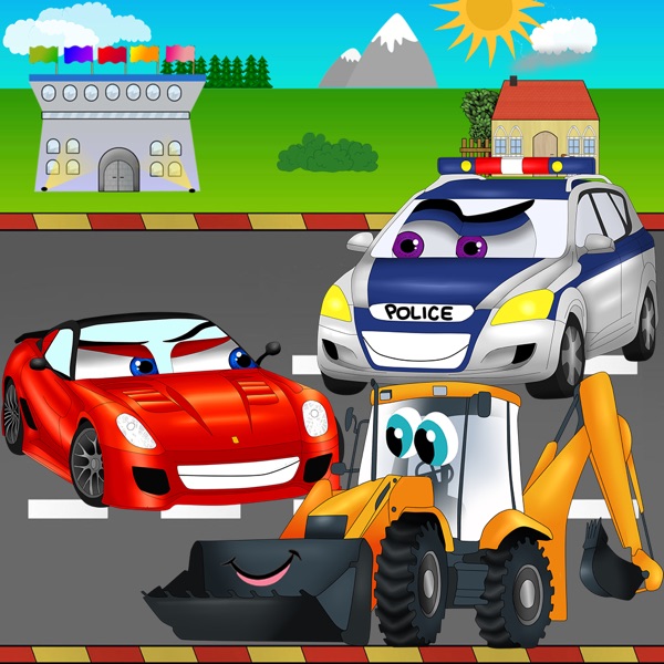 CARS ROAD RACE – FUNNY GAME FOR KIDS