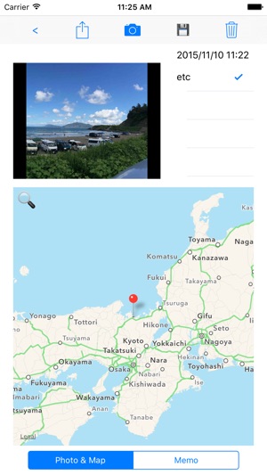 MemoCamera - make note of  Photo,Location,Text(圖4)-速報App