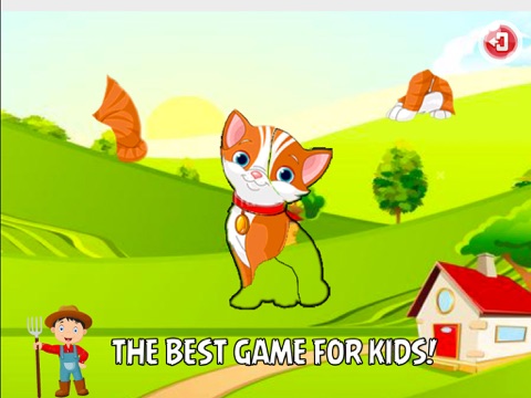 Farm Animals Jigsaws Puzzles Games Kids & Toddlers screenshot 3