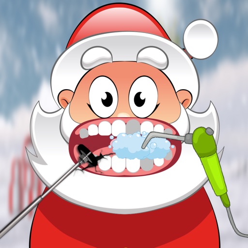 Santa Claus Treat Teeth Christmas Dentist Games