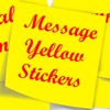 Message Yellow Sticky Notes