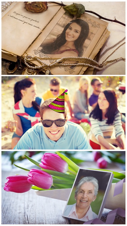 Birthday Cards Free: happy birthday photo frame, gift cards & invitation maker screenshot-4