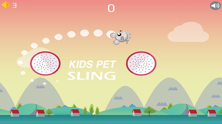 Pet Fruit Sling Shooting