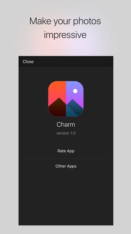 Charm - photo filters creator screenshot-4
