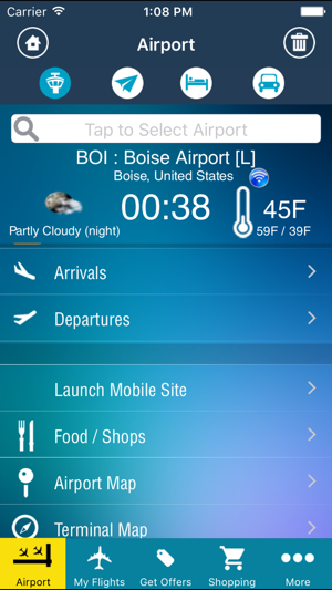 Boise Airport Pro (BOI) + Flight Tracker