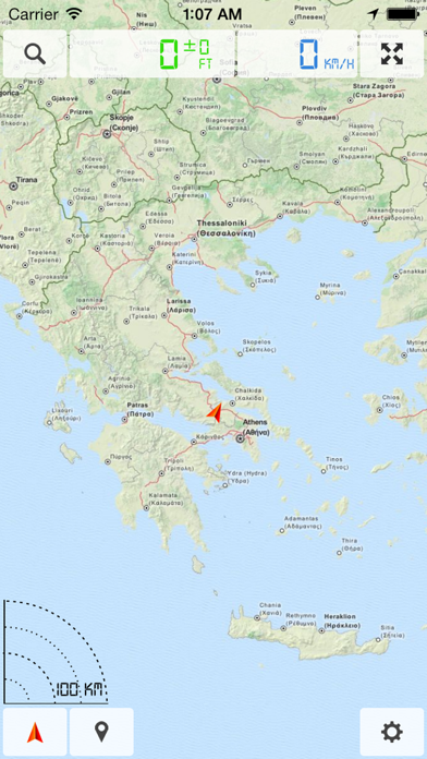 Greece, Crete - Offline Map & GPS Navigator Screenshot 1