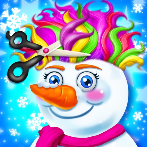 Snowman Hair Salon - Fun Hairstyles Makeover Game! iOS App