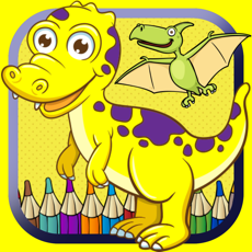 Activities of Toddler Dinosaur Coloring Book fun crayons for kid