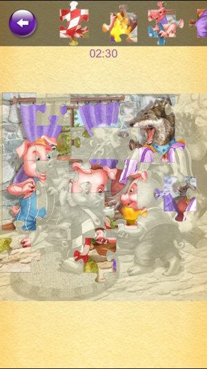 Three Little Pigs Puzzle Jigsaw(圖2)-速報App