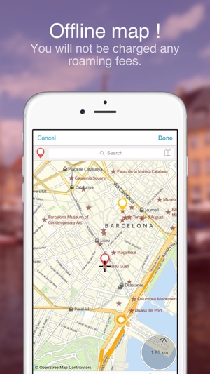 Lost in Barcelona... Offline map(圖4)-速報App