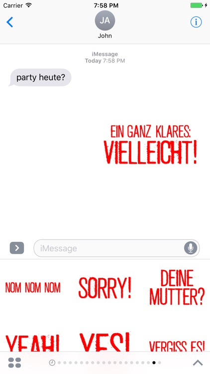 Abgestempelt!