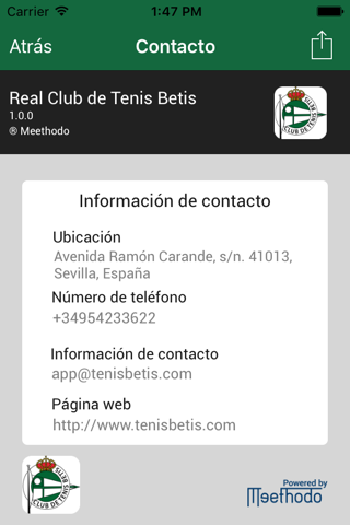 RCT Betis screenshot 2