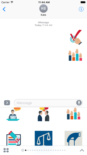 Election Stickers For iMessage(圖1)-速報App