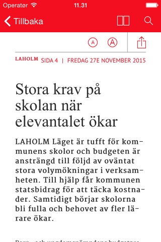 Laholms Tidning screenshot 4