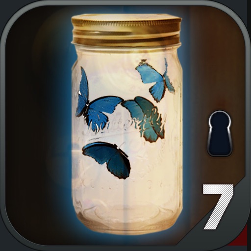 Room escape : blue butterfly 7 Icon