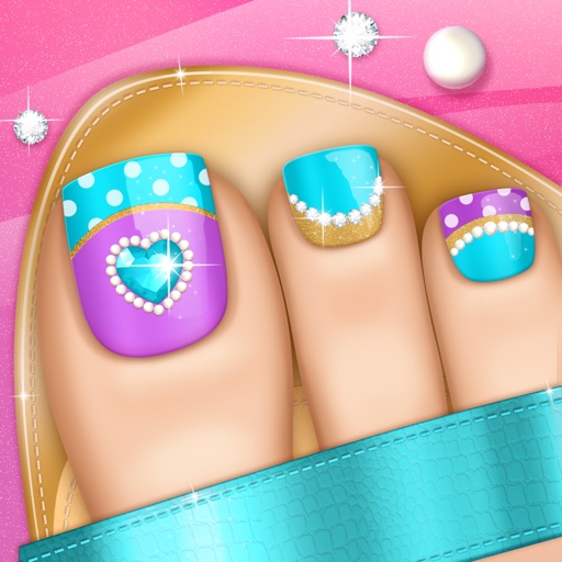 Toe Nail Game: Princess Salon for Fashion Pedicure icon