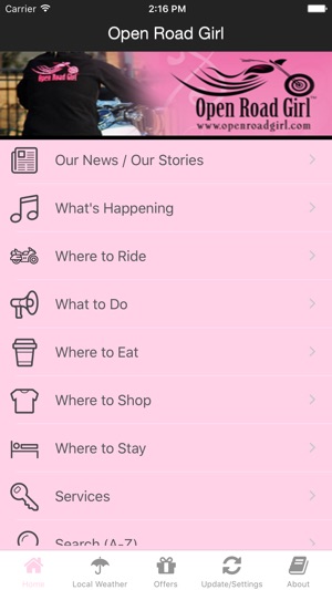 Open Road Girl App(圖2)-速報App