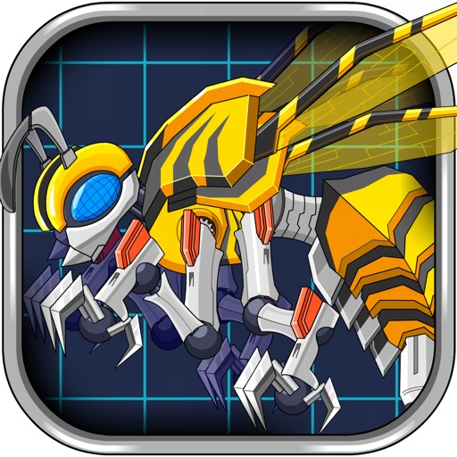 Toy Jurassic Robot Bee Icon