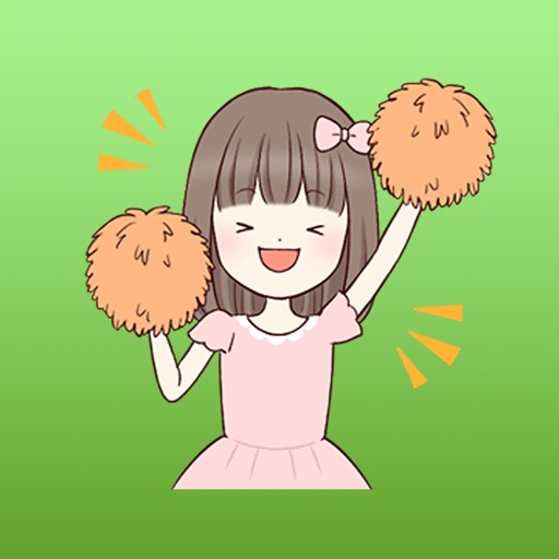 Animated The Lovely Pinky Girl Sticker Pack icon