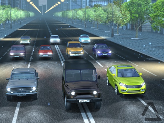 Russian Road Racer на iPad