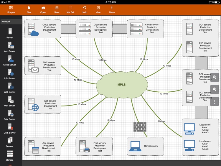Flowdia - Flowchart, BPMN & Network Diagram by Behzad Gorimar