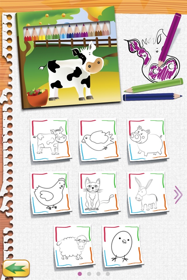 Draw and Colour: The Farm PRO screenshot 2