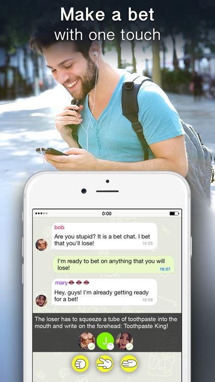 BetChat - free dating chat and random bet app