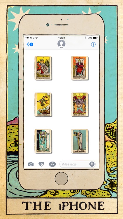 Tarot Card Stickers