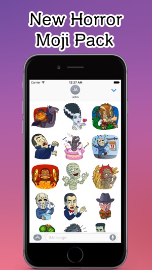 Halloween Horror Emoji Stickers - for iMessage(圖1)-速報App