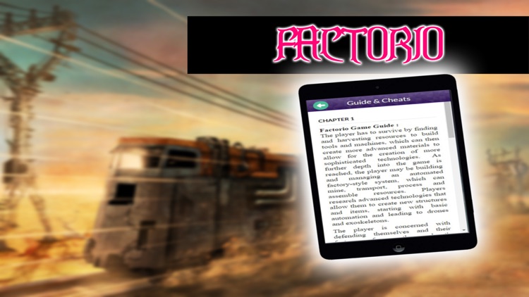 Great App for Factorio version